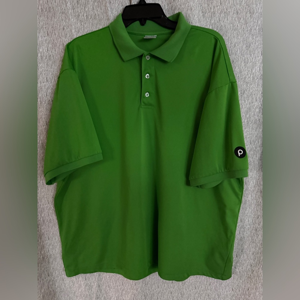 Publix Supermarket Official Uniform Work Employee Green Polo Shirt Adult XL